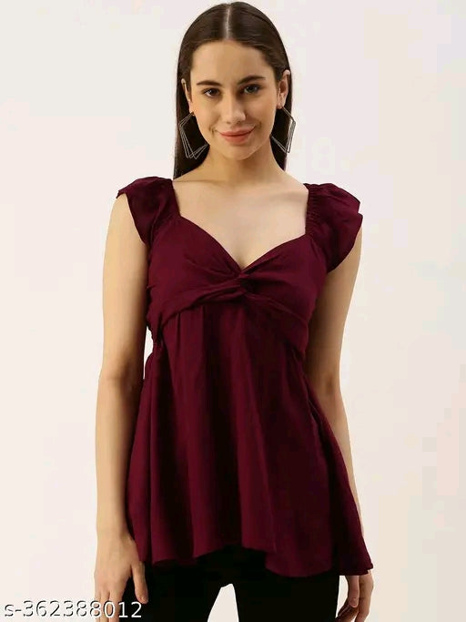Casual sleeveless women top.