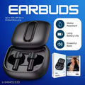 True Wireless Earbuds, ENC Noise Cancellation, BT V5.3, 4H Playtime, 4.5H Talk Time, Low Latency Mode, Multi-Function Touch, IPX4 Water...