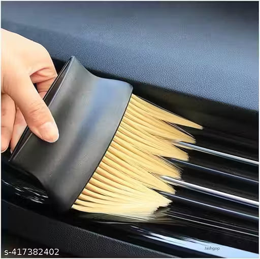 Car Interior AC Vents Cleaning Brush Soft Duster Interior Cleaning Dusting Tool for Automotive Accessory Car Cleaning Brush AC Vent Dashboard Dust Dirt Cleaner Gadgets Cleaning Brush