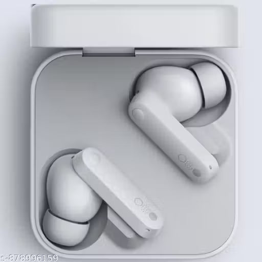 Buds 2 48 Db Hybrid Anc, 13mm Driver Ultra Bass Technology 2.0, 55 Hrs Playtime Bluetooth v5.2 (White)