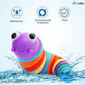 LIPSA TOYS ( PACK OF - 1 )3D Rainbow Color Plastic Slug Fidget Toys,