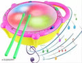 NILKANTHVARNI Musical Flash Drum with 3D Lights Music Baby Toy for 2 3 4 Year Kid Boy Girl