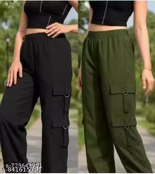 Trendy Stylish NS 6 Pocket Women cargo trouser Pants