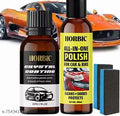 HORBIC Car & Bike Care Combo - All-in-One Polish (200ml) + Crystal Coating (30ml) for Plastic Parts