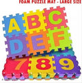 ZAVYA Puzzle Foam Mat for Kids Learning, Fun Activity Alphabet Puzzle Mat & Building Blocks Thickest ABCD & Numbers 0 to 9 Flooring Mat