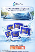 Car Windshield Cleaning Tablet - Pack of 20