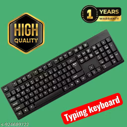 USB KEYBOARD MULTIPLE PURPOSES USE LAPTOP COMPUTER CPU DESKTOP MOBILE LED TV CAMERA DVR PLUG IN PLAY