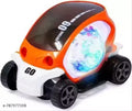 LUCKY' FASHION Kids Musical LED Light Stunt Car | Automatic 360 Degree Rotating Bump & Go Toy Vehicle | Indoor Fun Toy Car for Children