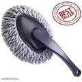 Ultra Soft Microfiber Car Aing Duster with Exatndable Handle Car Brush Kitchen Sink, Drill-Free for Exterior Dust Remover Car Window Aing Dusting Brushes (Mini Car Duster)