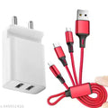 DUAL Fast Charger 3.1 cable, Mico, Types-c , i-phone