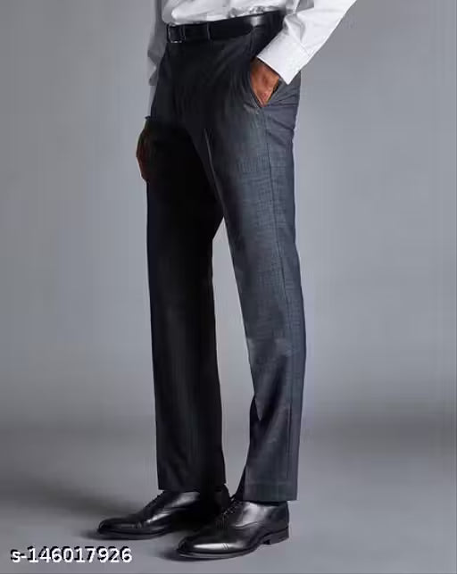 Decible Polyster FormalTrousers For Man |formal pants blue | blue pant | trousers for men | office pant |