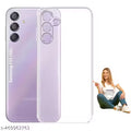 Samsung galaxy f15 5g Transparent Phone Cover, Samsung f15 5g mobile cover, Transparent back cover for samsung galaxy f 15 cases & covers