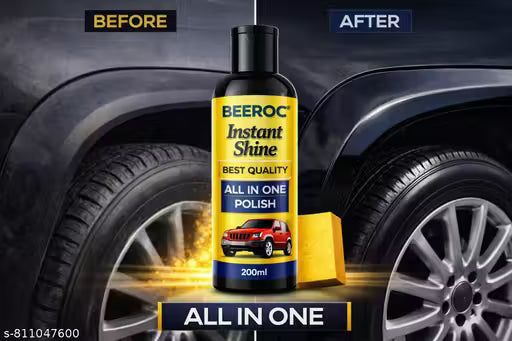 BEEROC all in one polish bike and car shiner - 200ml