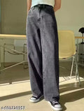 STRAIGHT FIT FADED JEANS FOR GIRLS AND WOMENS