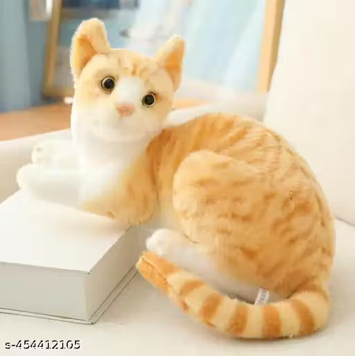 Cat Soft Stuffed Plush Animal Toy for Kids and Birthday Gift Toys - 32 cm