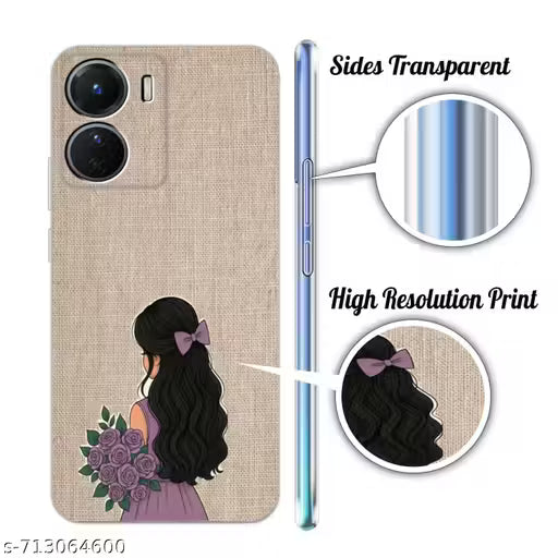 'VIVO Y16 Back Cover Designer Printed Soft Case''