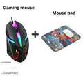 Gaming mouse with mouse pad high quality gaming mouse with spyderman mouse pad combo