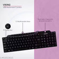zebion Viking Wired Keyboard Mouse Combo Set (Black)