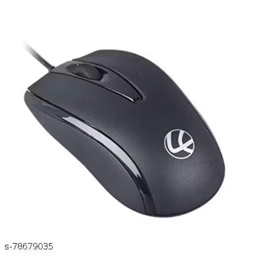 Lapcare L70+ Optical Wired Mouse (Black)