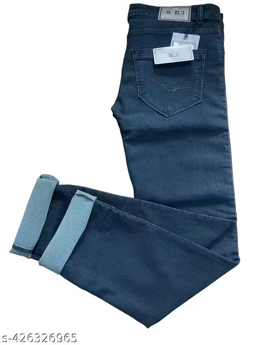 Men's Denim Comfortable Nd Stretchable Jens Pant for Men's Regular Wear Causal Wear