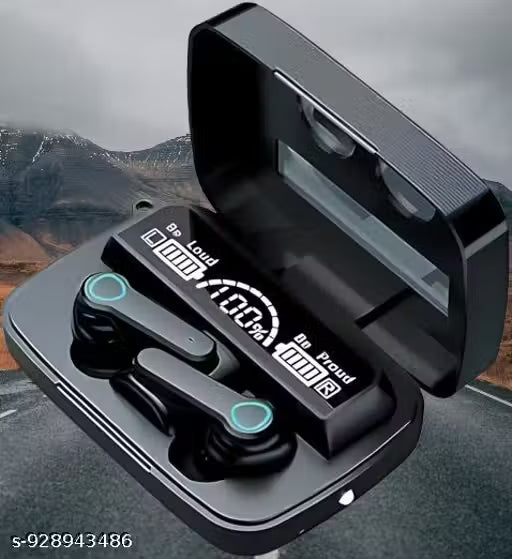 New M19 Wireless Earbuds TWS 5.1 Large Screen Dual LED Digital Display Touch Bluetooth Headset