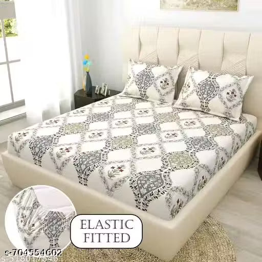 Best QUALITY BRAND 100% Pure cotton fell Bedsheet for single Bed ,210 TC soft & Breathable size 78x72=8 Wishlist Share double Bed Sheet with pillow cover