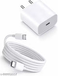20W Fast Charger for iPhone USB C Power Adapter Fast Charging Wall Charger Compatible with iPhone All Models iPad AirPods Compact Lightweight Travel Charger White Durable Build