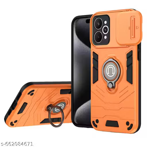YUWOO Back Cover For Realme 15 Pro 5G (Cosmic Orange)