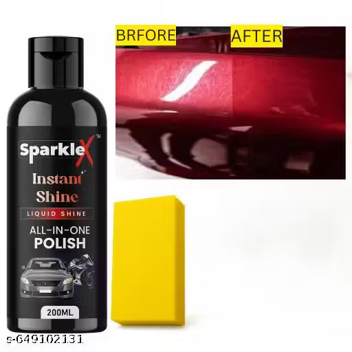 Amwax All In One Polish + Sealant / Car Polish / Dashboard Polish / Body Polish / Bike Polish / Interior Polish / High Gloss / Long Lasting / Spray Polish (250 ml)