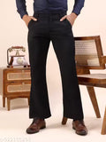 Highwaisted Bell Bottom Trousers for Men