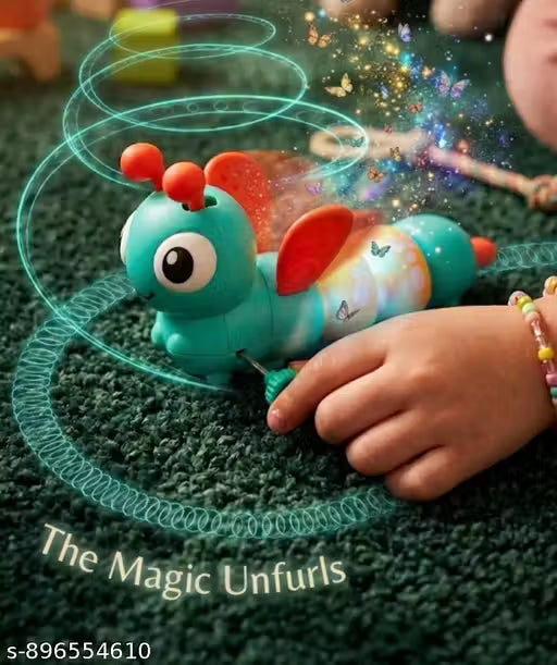 Cataphiler Dancing Toy with Music & Light – Interactive Moving Toy for Kids
