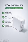 120W Super Fast USB Type-C Charger Adapter