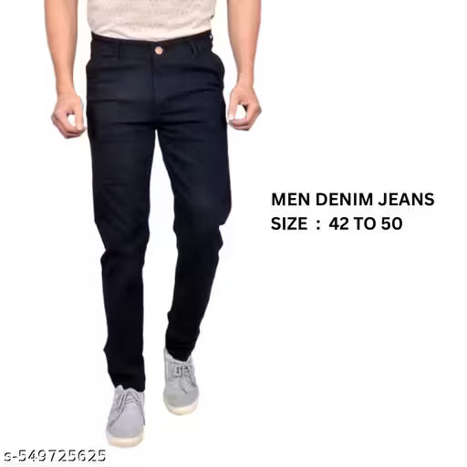 Denim Men Jeans Size : 42 to 50 Denim Jeans for Men Stylish Denim Jeans,Stretchable Denim Jeans,