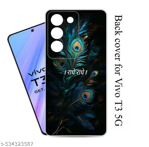 Viv o T3 5G Mobile Back Cover // Printed