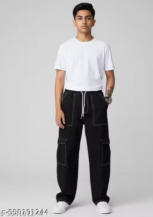 Denim teen cargo for boys-cool casual cargo girls-casual wear denim teen cargo