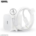 Kenviq 20W Super Fast Charger with Type C to i-Phone Lightning Usb Cable, Charging and Data Transfer Compatible with i-Phone