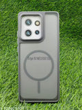 Back Cover for MOTO Edge 50 Neo 5G | Hard Case - Shockproof & Camera Protection | Translucent Smoke (Grey)