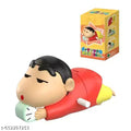 Shinchan Cartoon Toy for Kids, Manual Clockwork Anime Figure, Creative Decorative Doll for Kids & Collectors, Birthday Gift, Christmas Gift for Kid