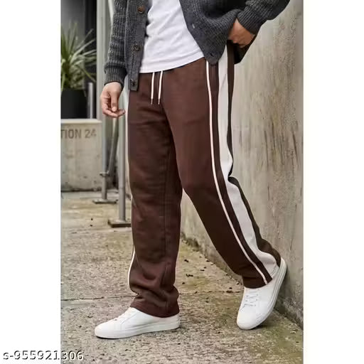 Men’s Brown Sports Jogger Track Pant | Workout, Running, Fitness, Travel & Casual Wear