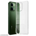 Sars Soft Silicon Protective Flixible TPU Back Case Cover for vivo T5x 5G - Transparent