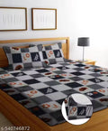 R.K Trading Company 1 presents these supersoft fitted bedsheet which contains 1 double fitted bedsheet and 2 pillow covers.( 1 pillow cover with single bedsheet)