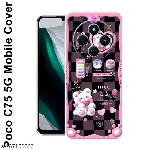 Poco C75 5G Mobile Cover,Poco C75 5G Mobile Back Cover,Poco C75 5G Cover