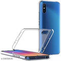 Sars Soft Silicon Protective Flixible TPU Back Case Cover for Xiaomi Redmi 9A / Xiaomi Redmi 9i - Transparent