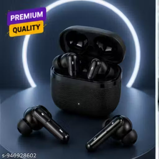TN Leaf Wireless TWS Bluetooth Ear buds | High-Quality Sound | Long Battery Life | Touch Control Ear buds | Comfortable Fit
