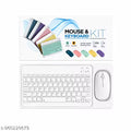 Wireless Keyboard Mouse Combo, 2.4 GHz Wireless, Wireless Keyboard for Laptop 78 Key and Mouse Set 2.4G Ultra-Thin Sleek Design