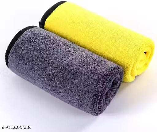 Nizaram car washing for towel and gym towel bike for towel pack of 2