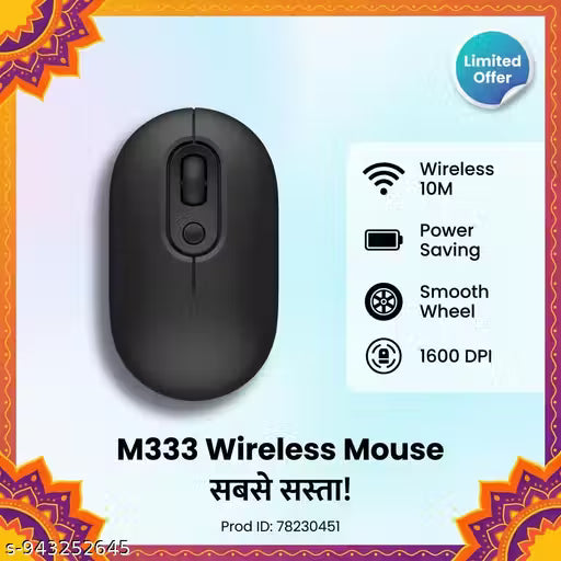 Soft Pink Silent Click Dual-Mode Wireless Mouse for MacBook Air and Pro (Pack of 1)