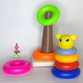 Educational Learning Stacking Multicolour 7 Rings Baby Toys for Toddlers Kids