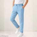 OCCANE BLUE Colour Baby Boys Stylish Cotton Trousers for Everyday Comfort