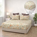 Elastic badsheet with 2 pillow cover